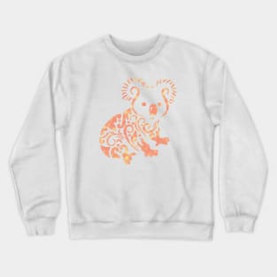 Koala made of fire (large) Crewneck Sweatshirt